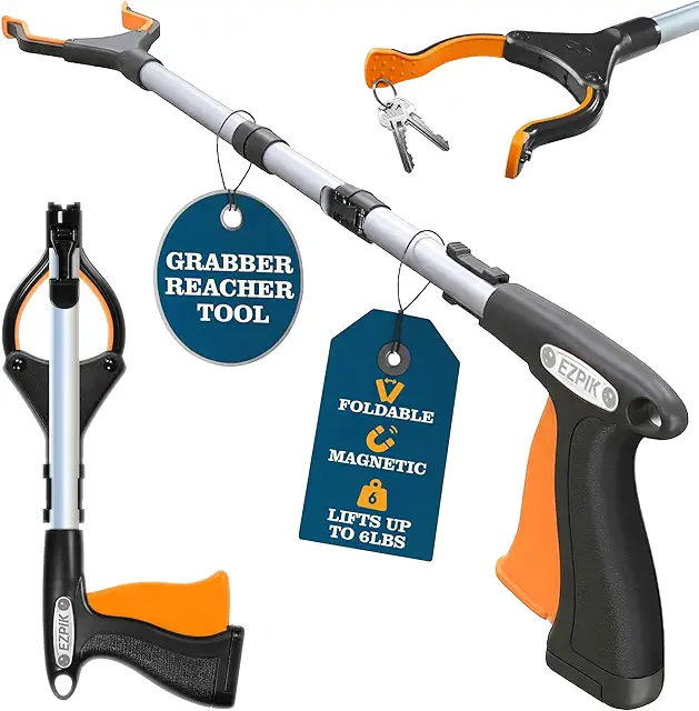 Foldable Reacher Grabber — Dressing & Daily Living