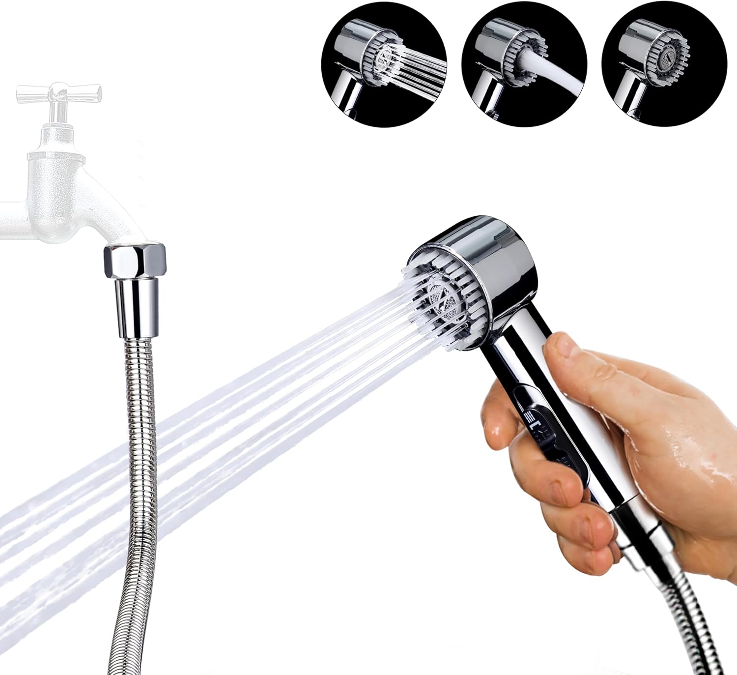 Garden Hose Outdoor Shower Attachment — Outdoors & Garden
