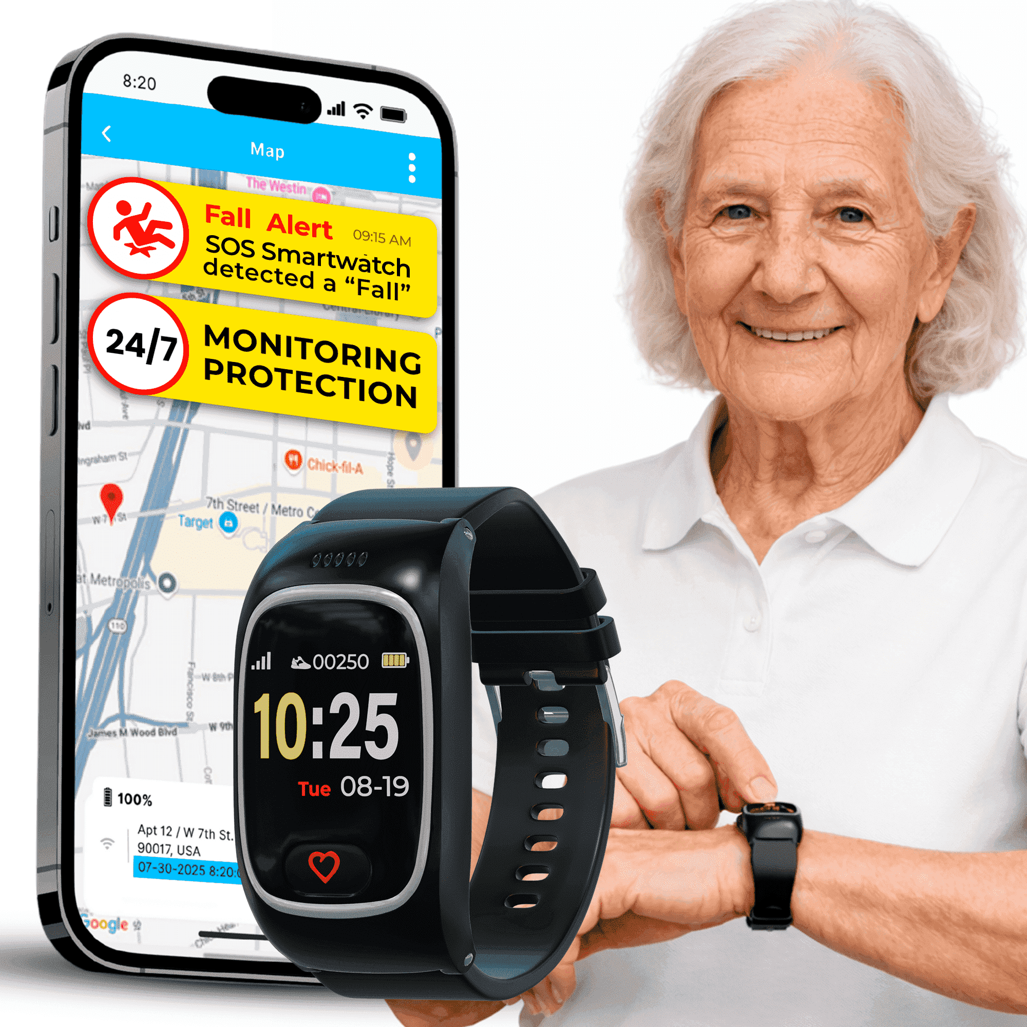 Medical Alert Hub with Medication Reminders — Home Safety