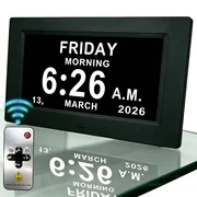 Memory Loss Calendar Day Clock — Cognition & Communication