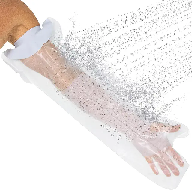 Waterproof Hand Cast Cover Shower — Bathroom Safety