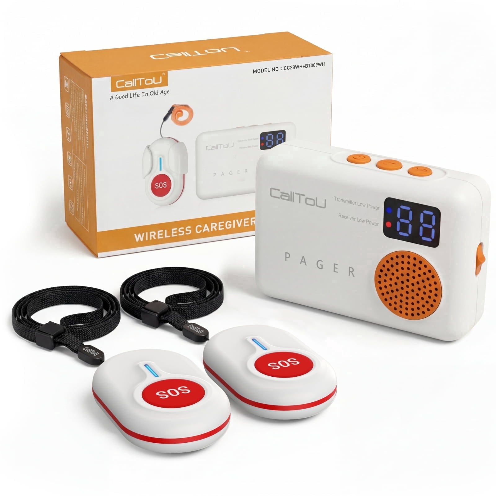 Wireless Caregiver Call Button — Home Safety