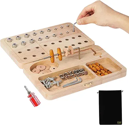 Wooden Pegboard Dexterity Test — Hand & Arm Therapy